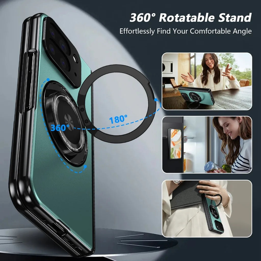 Magnetic Ring Stand Case for Pixel 10 Pro Fold