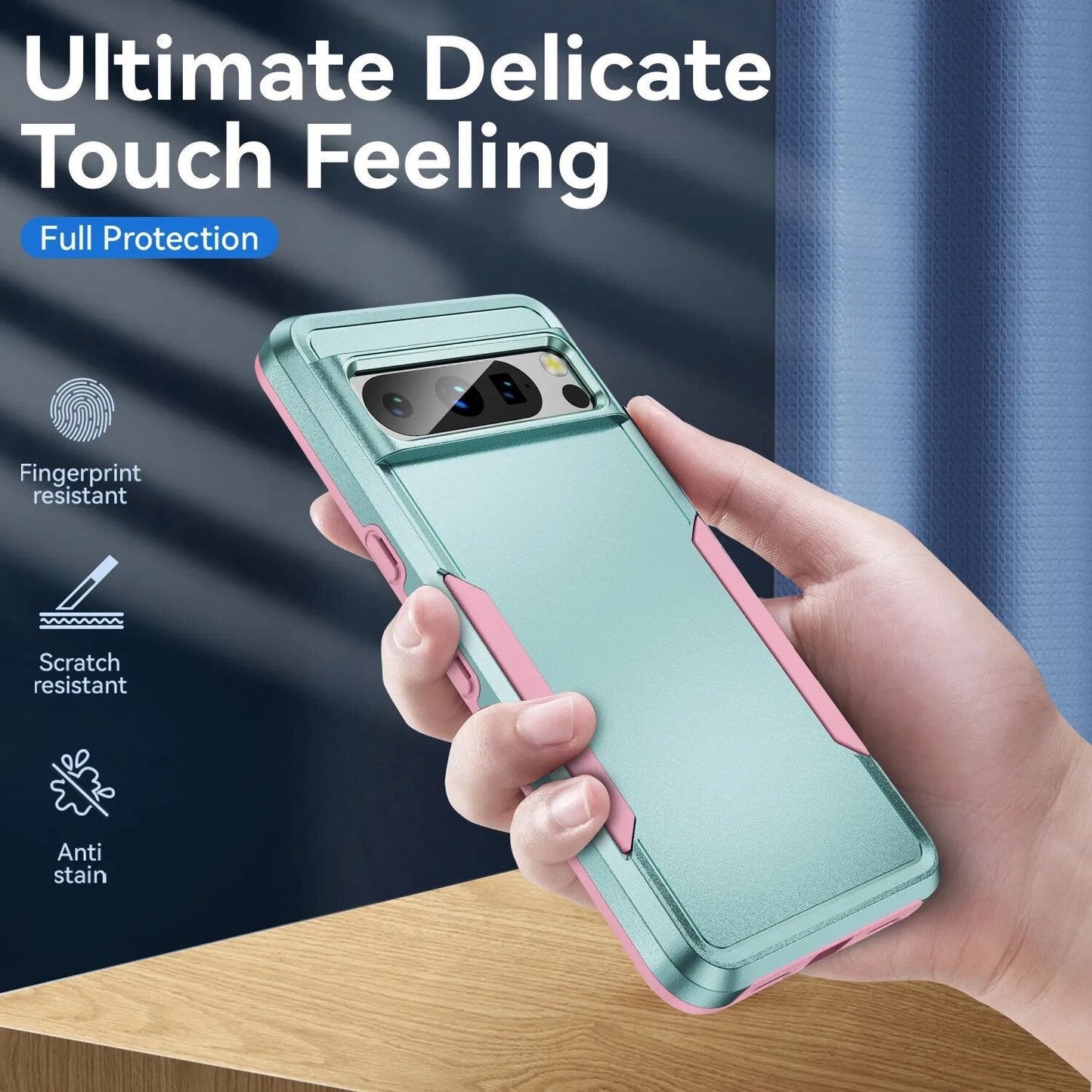 Shcokproof Matte Case for Google Pixel 8 Series