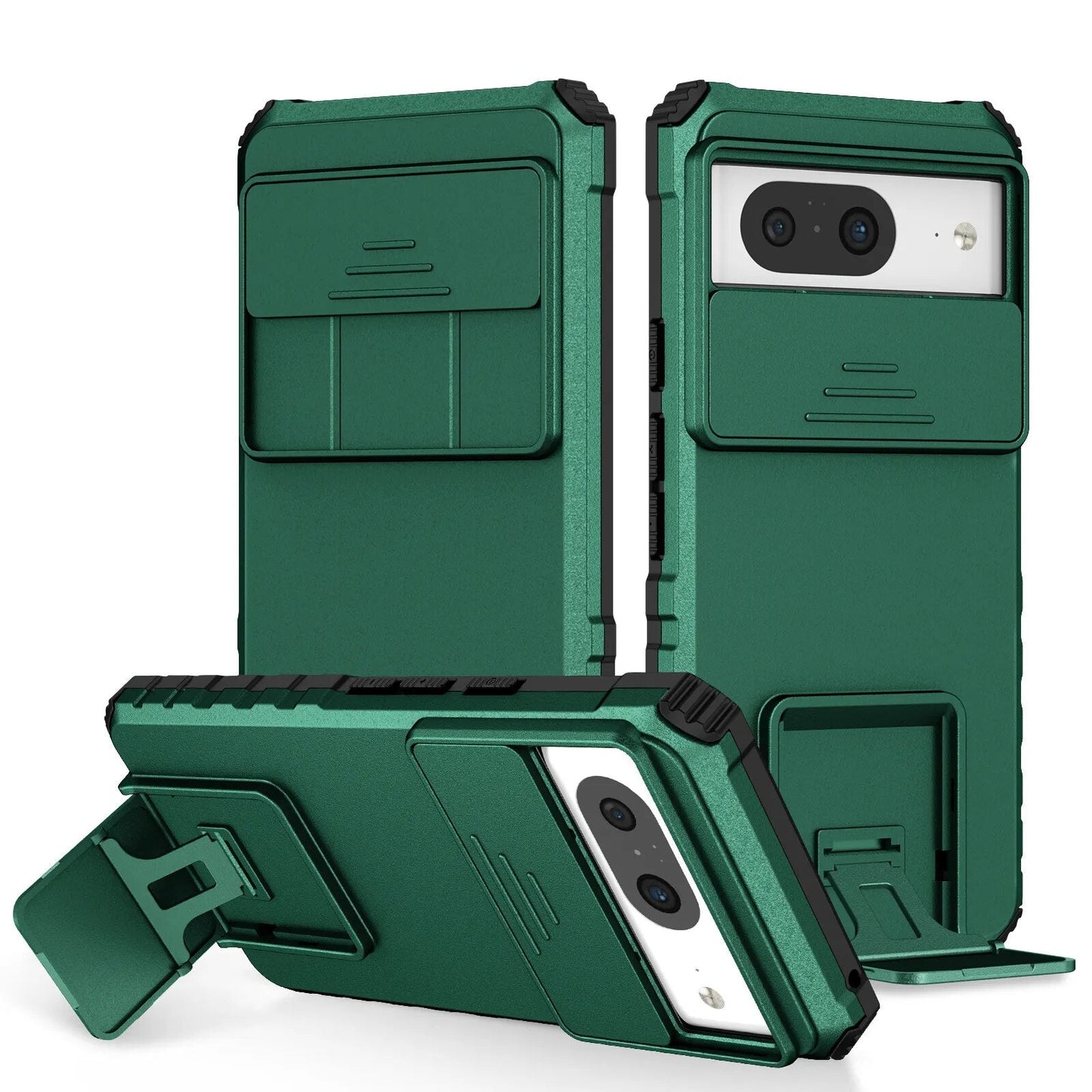 Shockproof Case with Stand Bracket For Google Pixel 8 Series