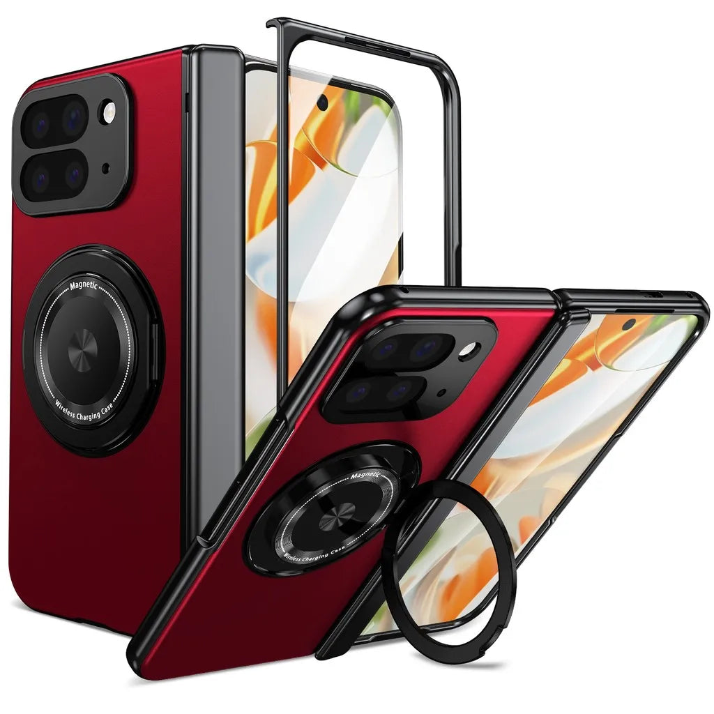 Magnetic Ring Stand Case for Pixel 10 Pro Fold