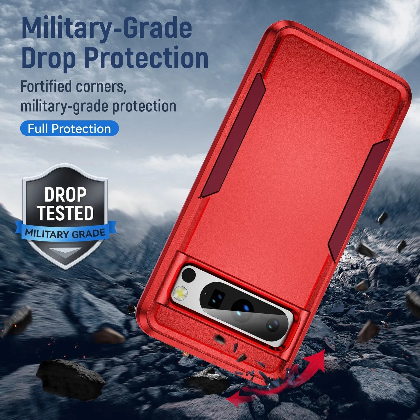 Shcokproof Matte Case for Google Pixel 8 Series