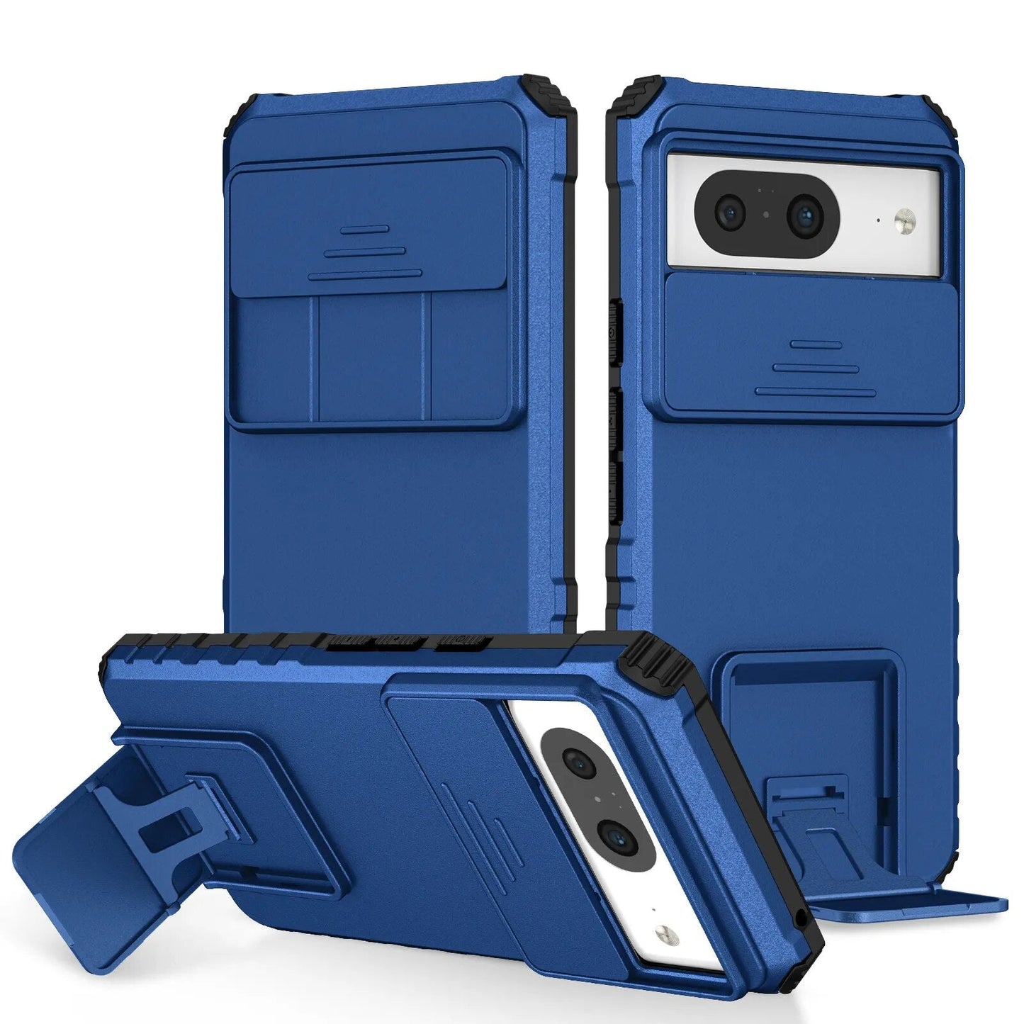 Shockproof Case with Stand Bracket For Google Pixel 8 Series