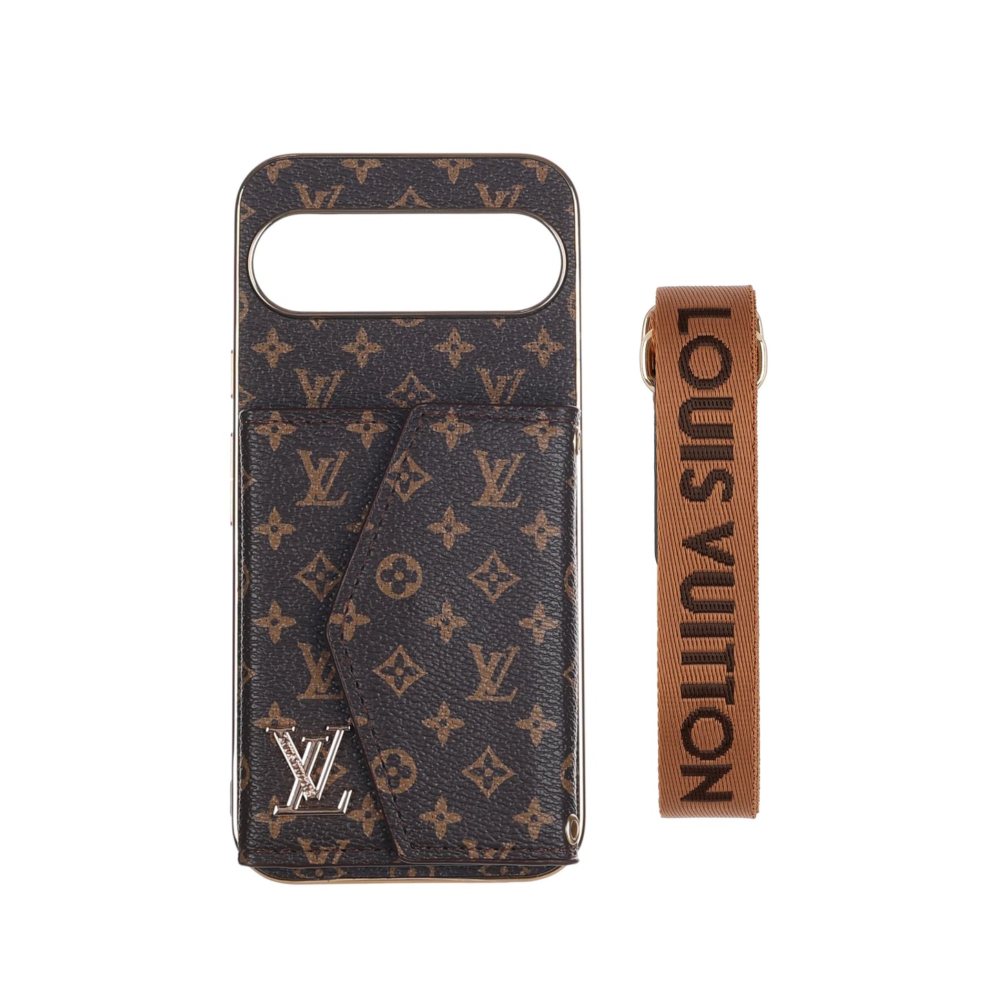 Luxury Crossbody Pixel Case – Designer-Inspired, Slim & Functional